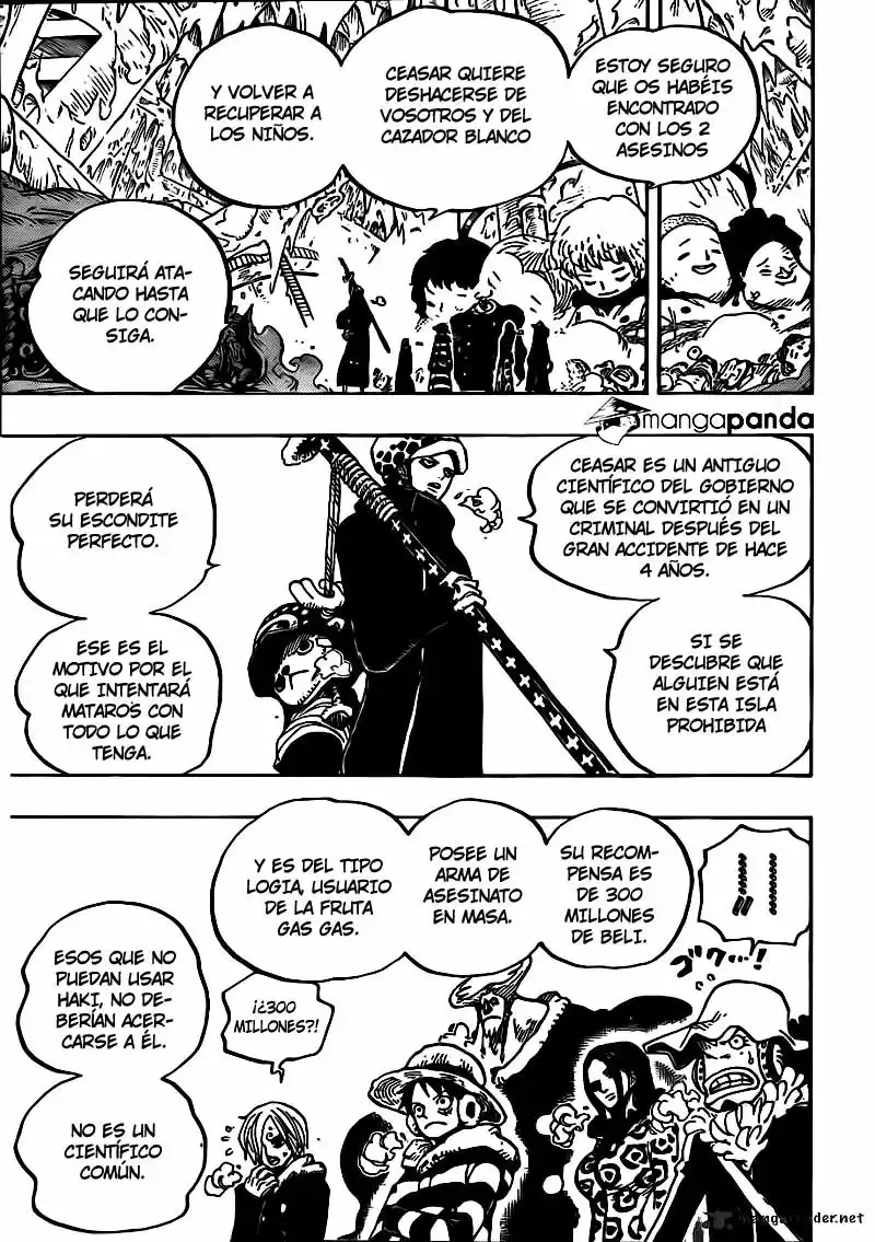 ONE PIECE Capitulo 668 página 11