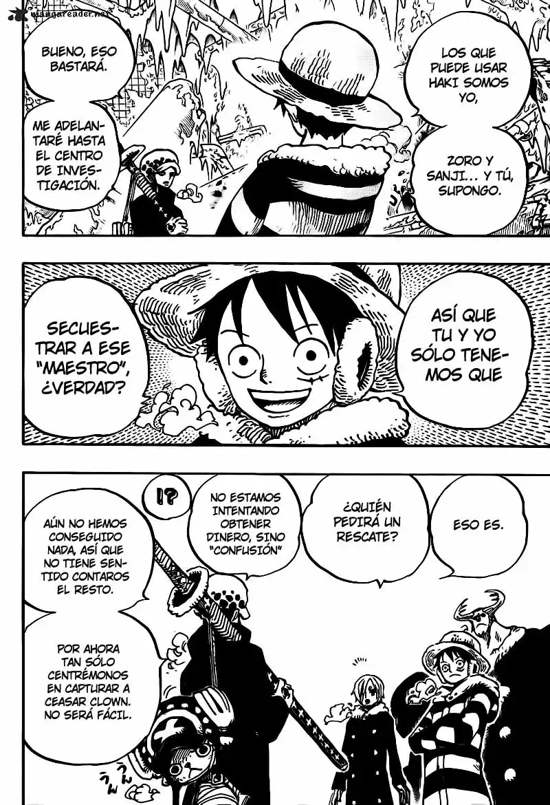 ONE PIECE Capitulo 668 página 12