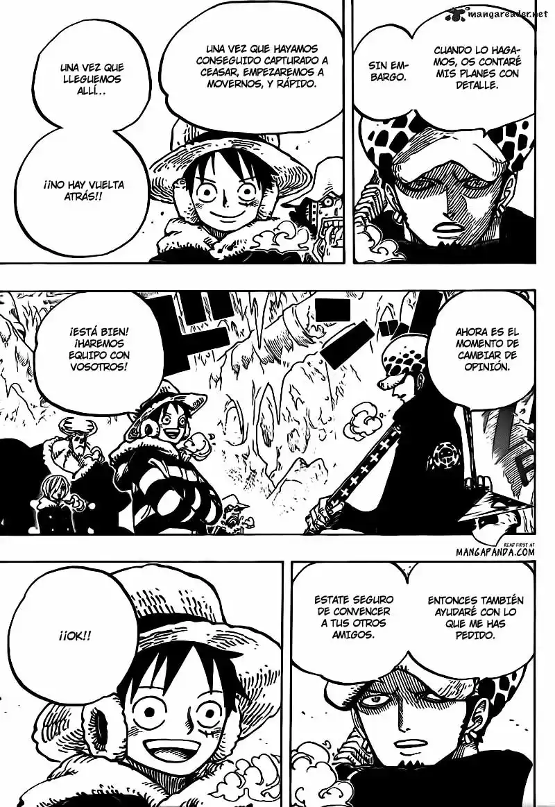 ONE PIECE Capitulo 668 página 13