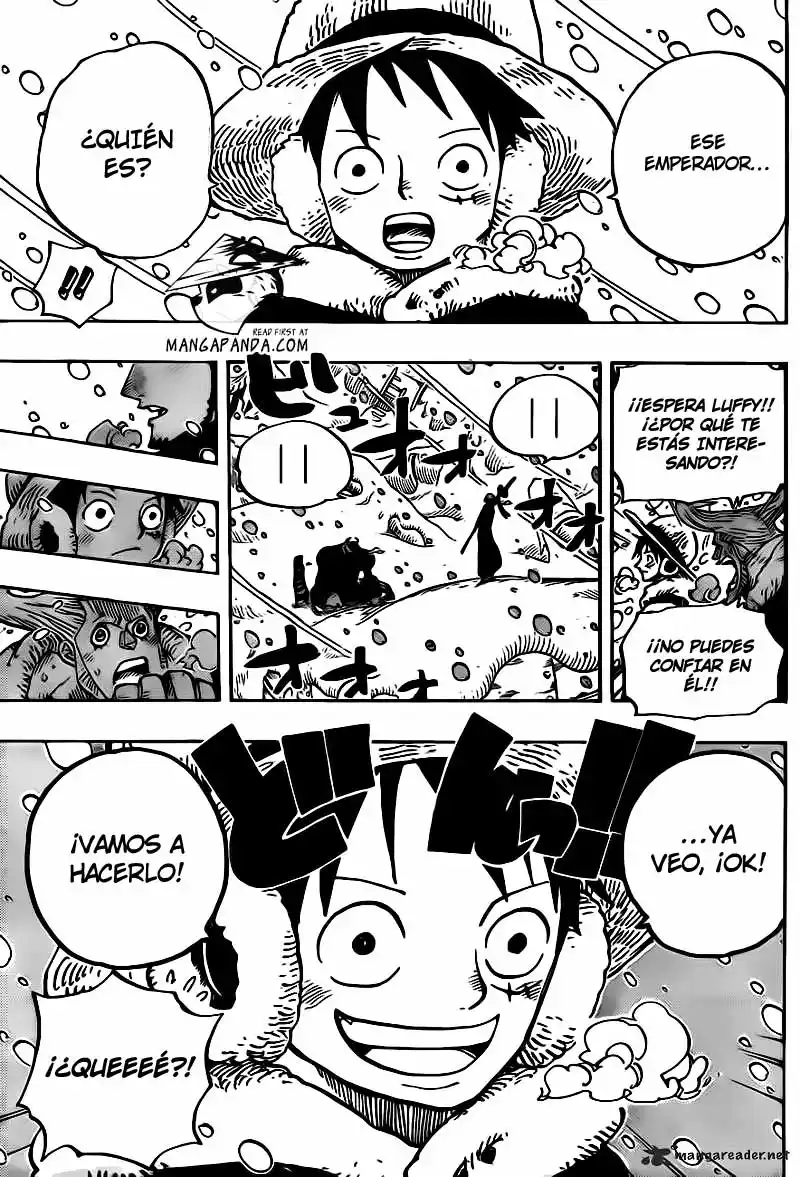 ONE PIECE Capitulo 668 página 3