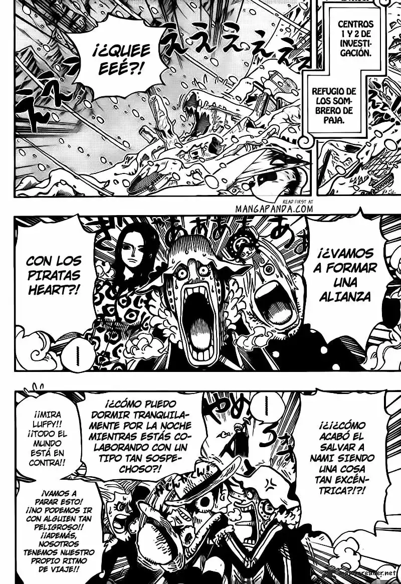 ONE PIECE Capitulo 668 página 4