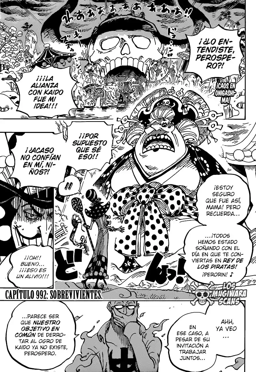 ONE PIECE Capitulo 992 página 4