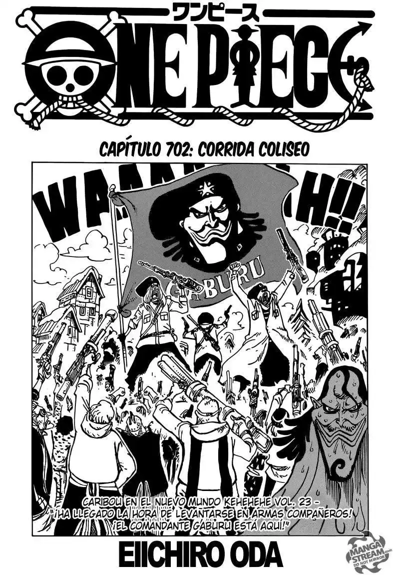 ONE PIECE Capitulo 702 página 2