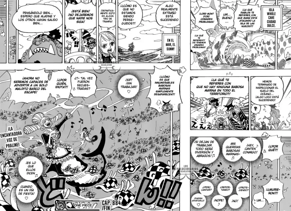 ONE PIECE Capitulo 884: ¿QUIEN? página 17