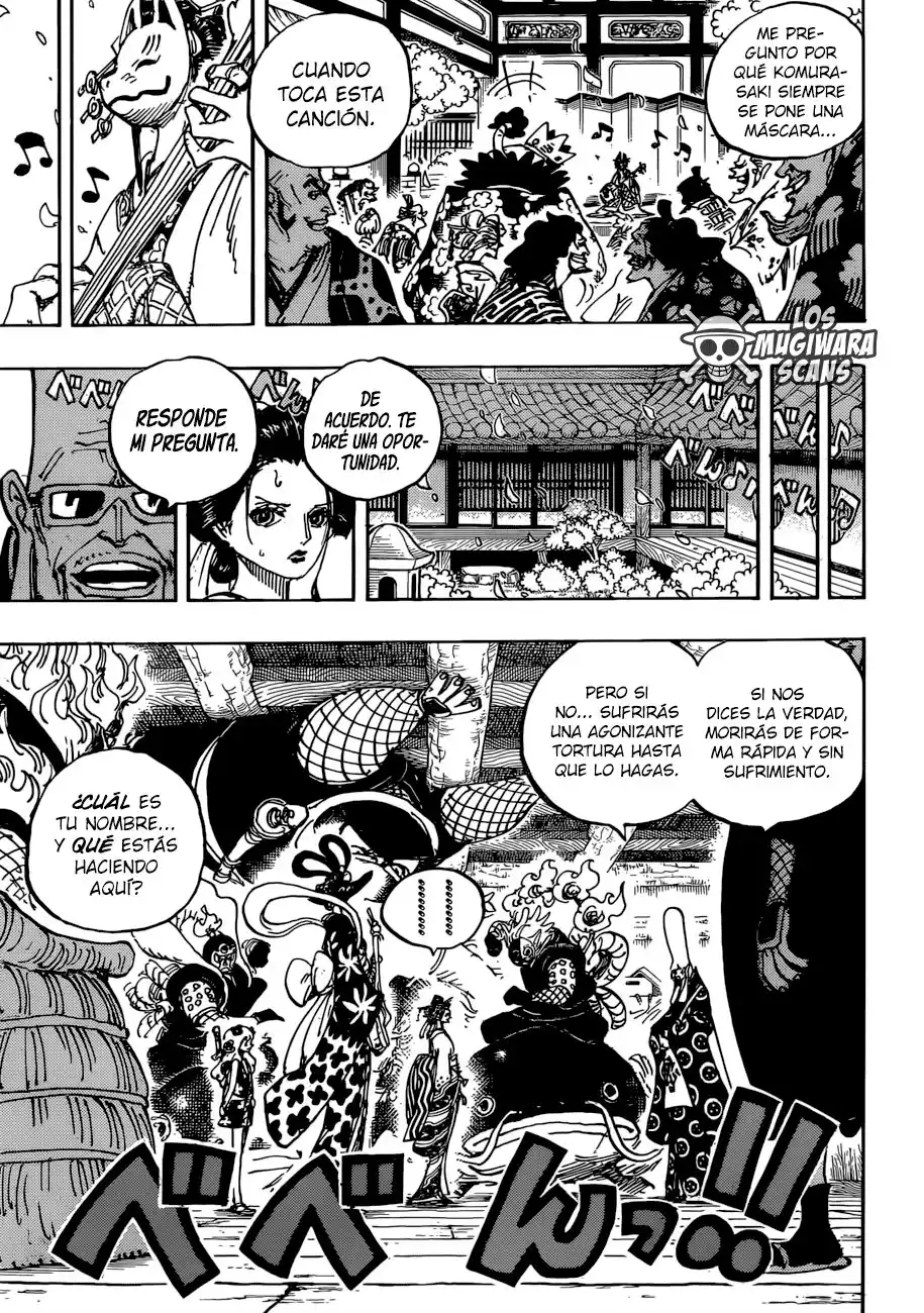 ONE PIECE Capitulo 932: El Shogun y La Cortesana página 4