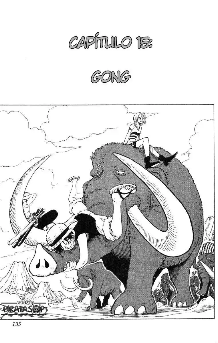 ONE PIECE Capitulo 15: "Gong" página 1