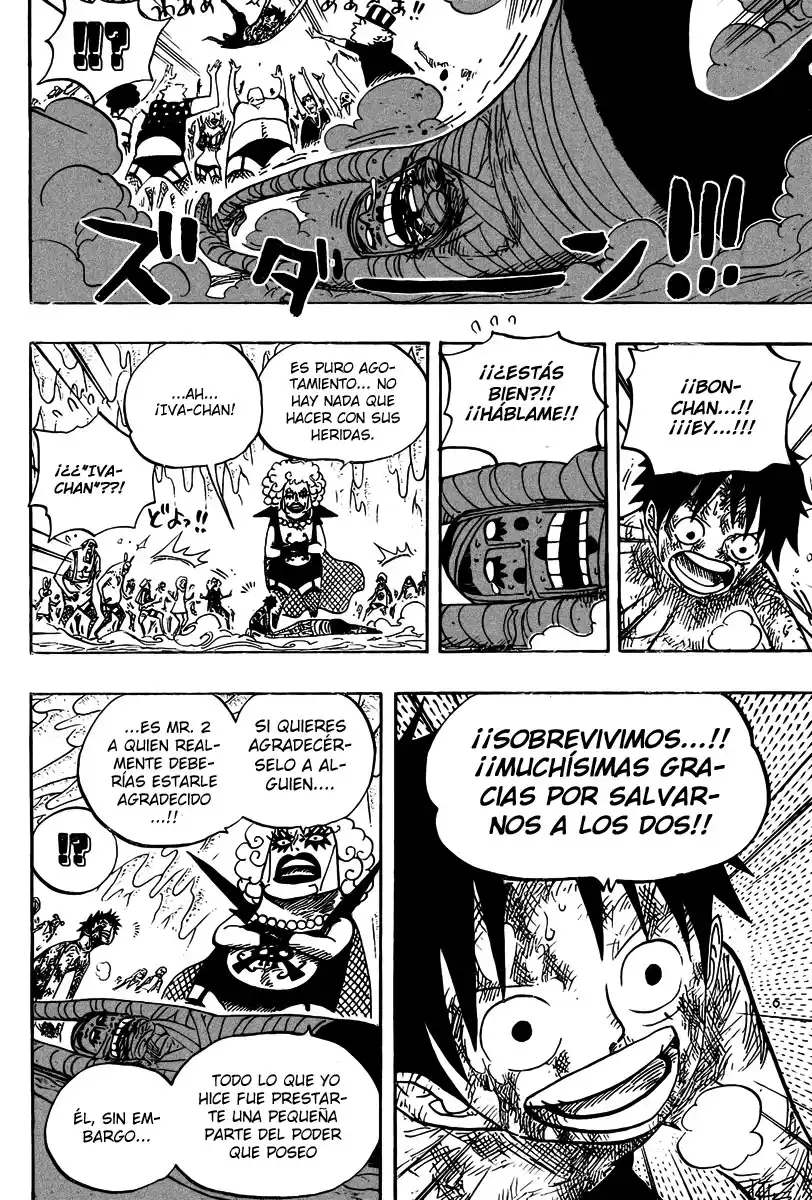 ONE PIECE Capitulo 539 página 5