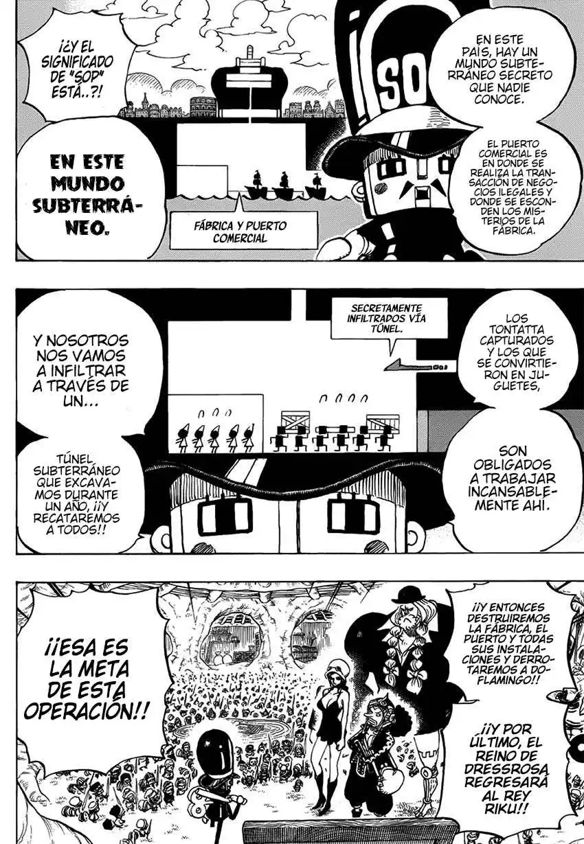 ONE PIECE Capitulo 731 página 7