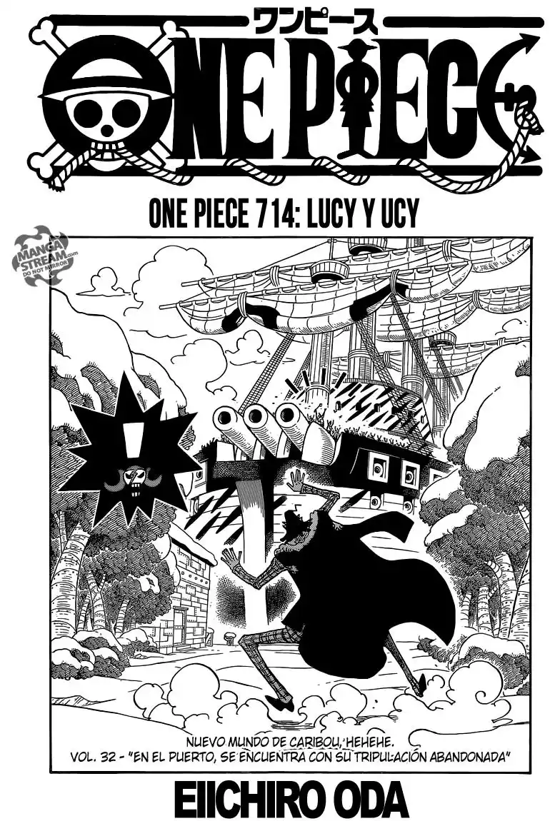 ONE PIECE Capitulo 714 página 2