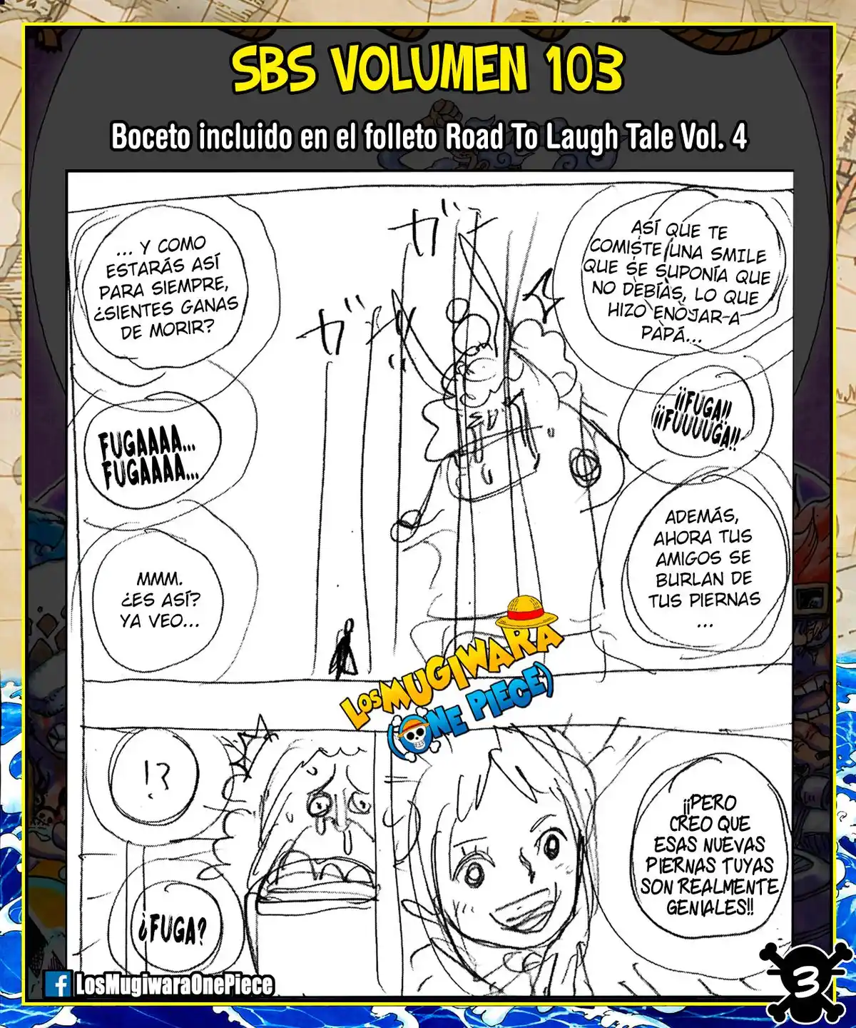 ONE PIECE Capitulo 1056.5 página 3