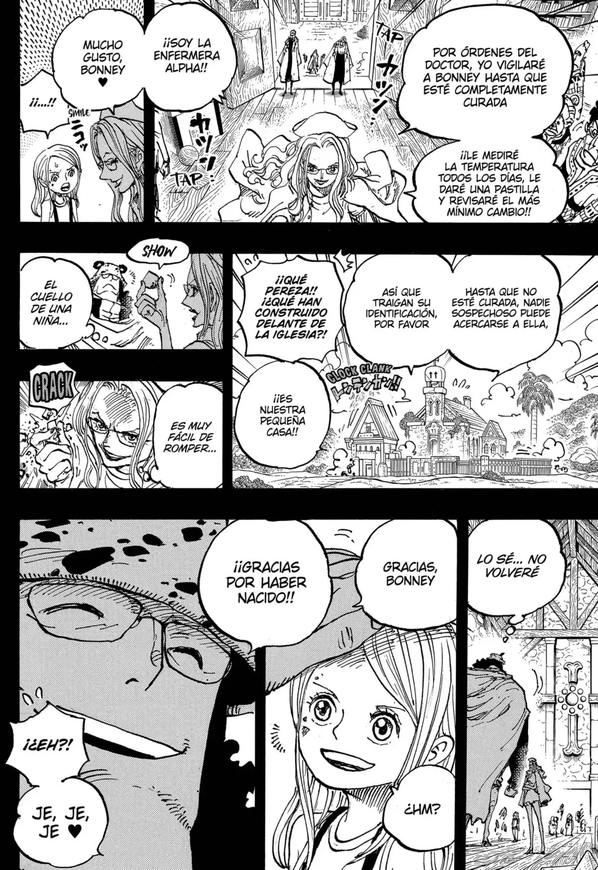 ONE PIECE Capitulo 1100: Gracias, Bonney página 14