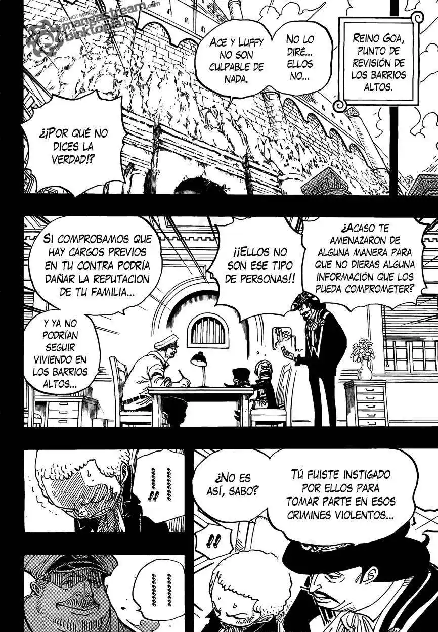 ONE PIECE Capitulo 586 página 5