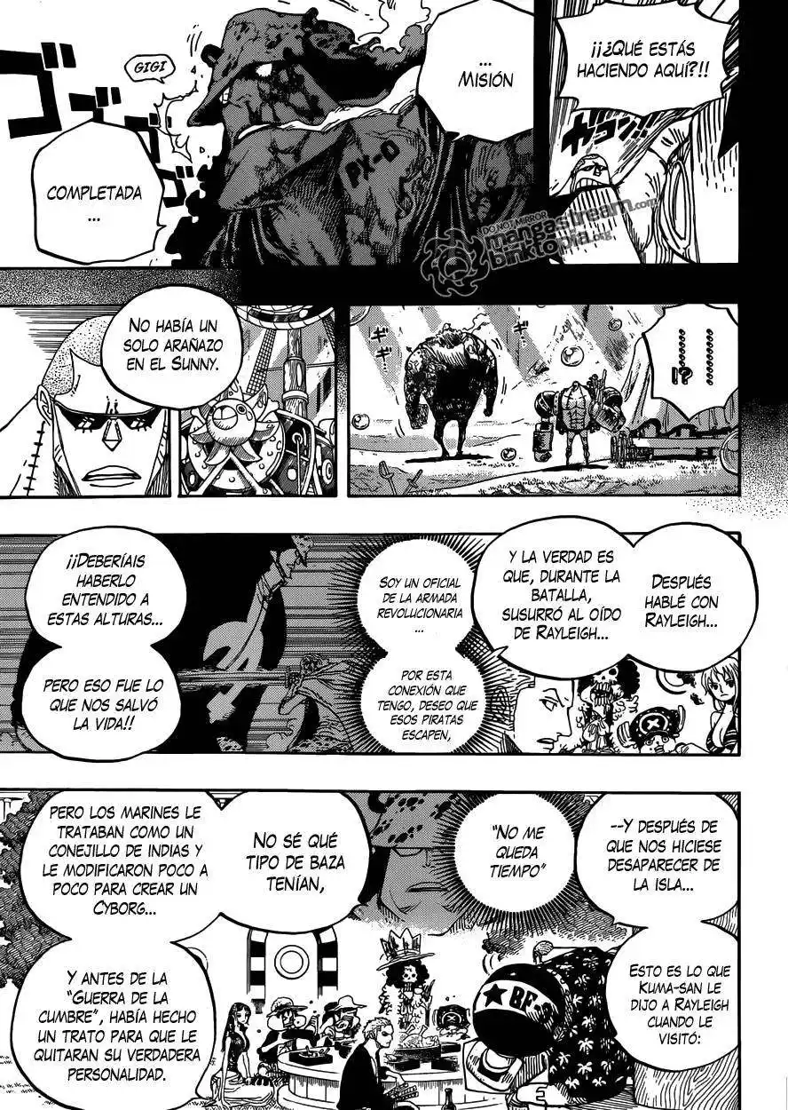 ONE PIECE Capitulo 603 página 15