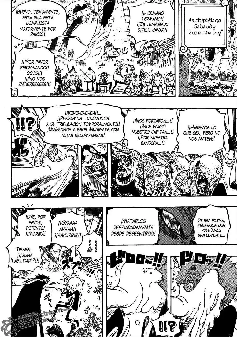 ONE PIECE Capitulo 603 página 3