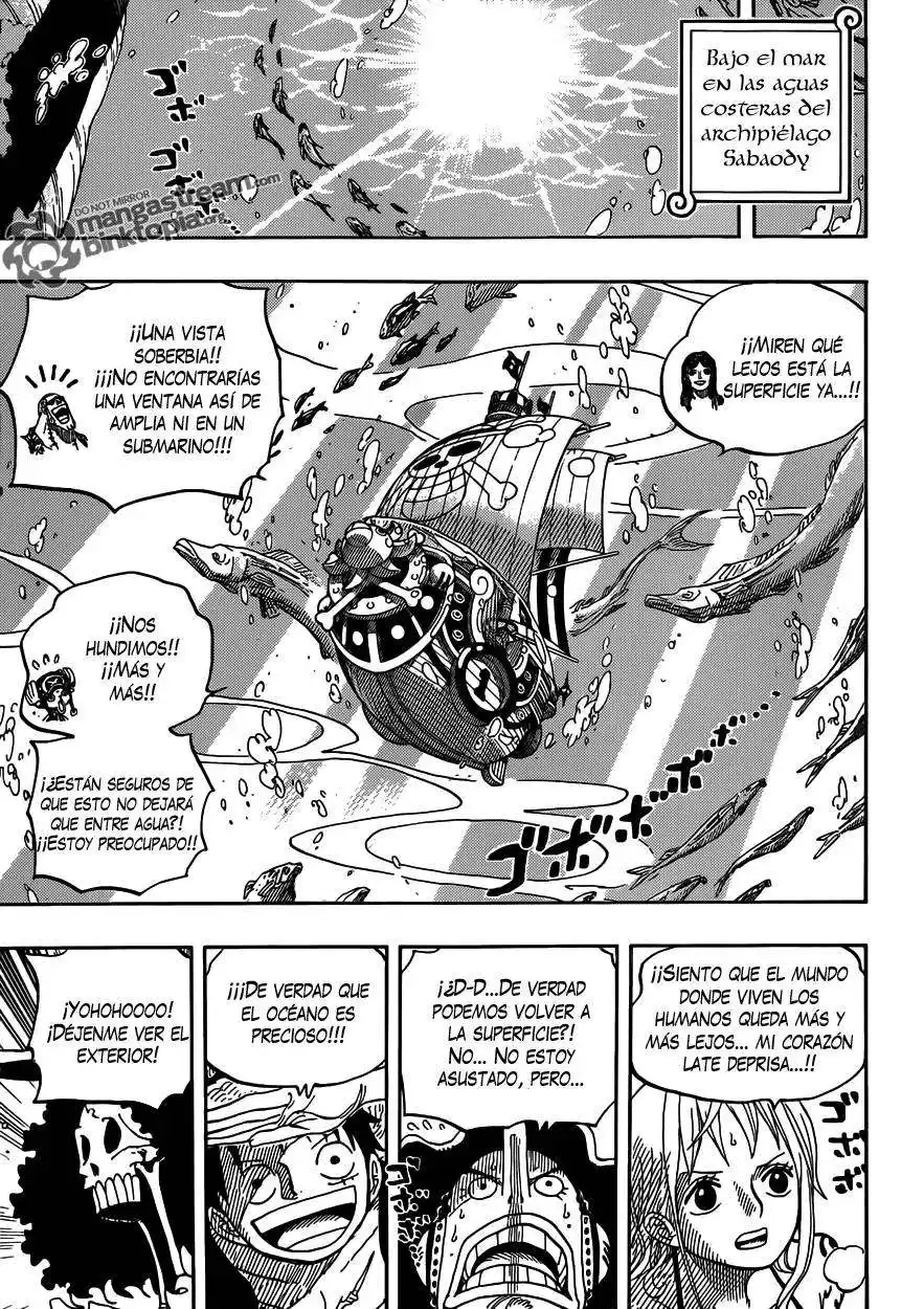 ONE PIECE Capitulo 603 página 8