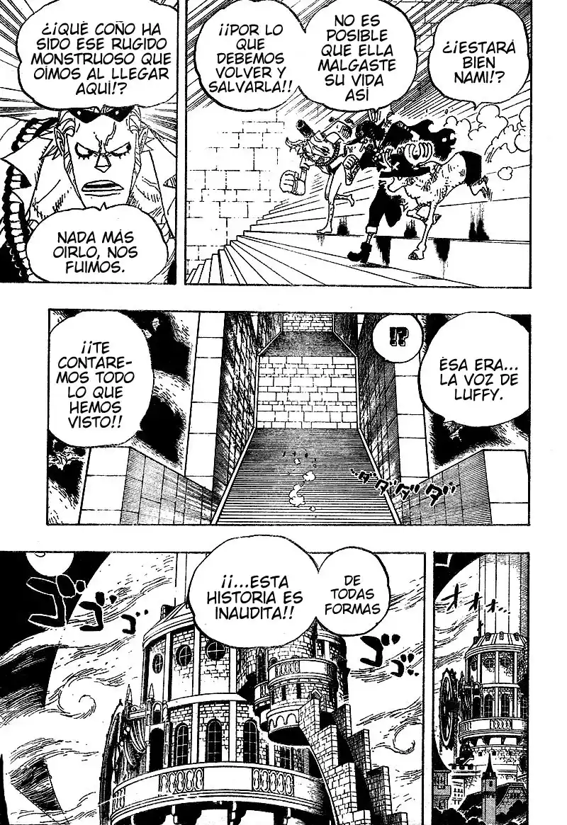 ONE PIECE Capitulo 458 página 3