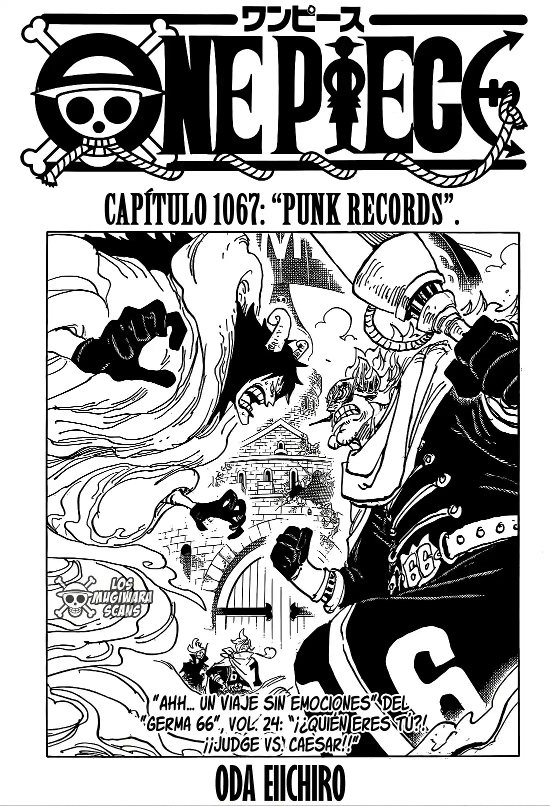 ONE PIECE Capitulo 1067 página 2