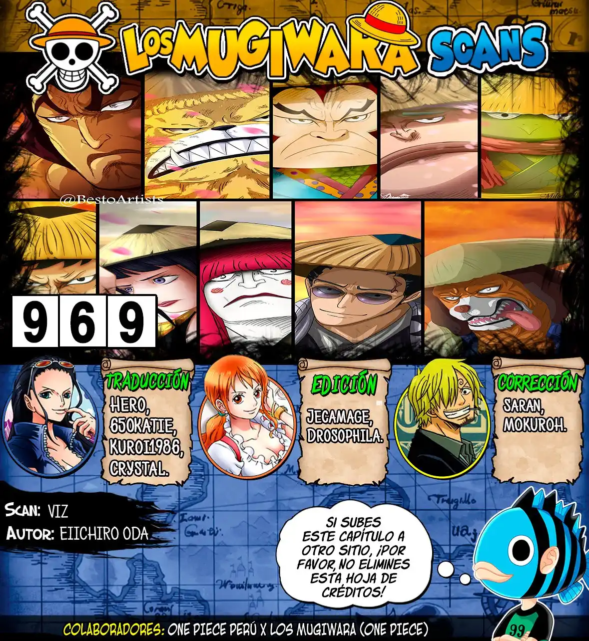 ONE PIECE Capitulo 969 página 1