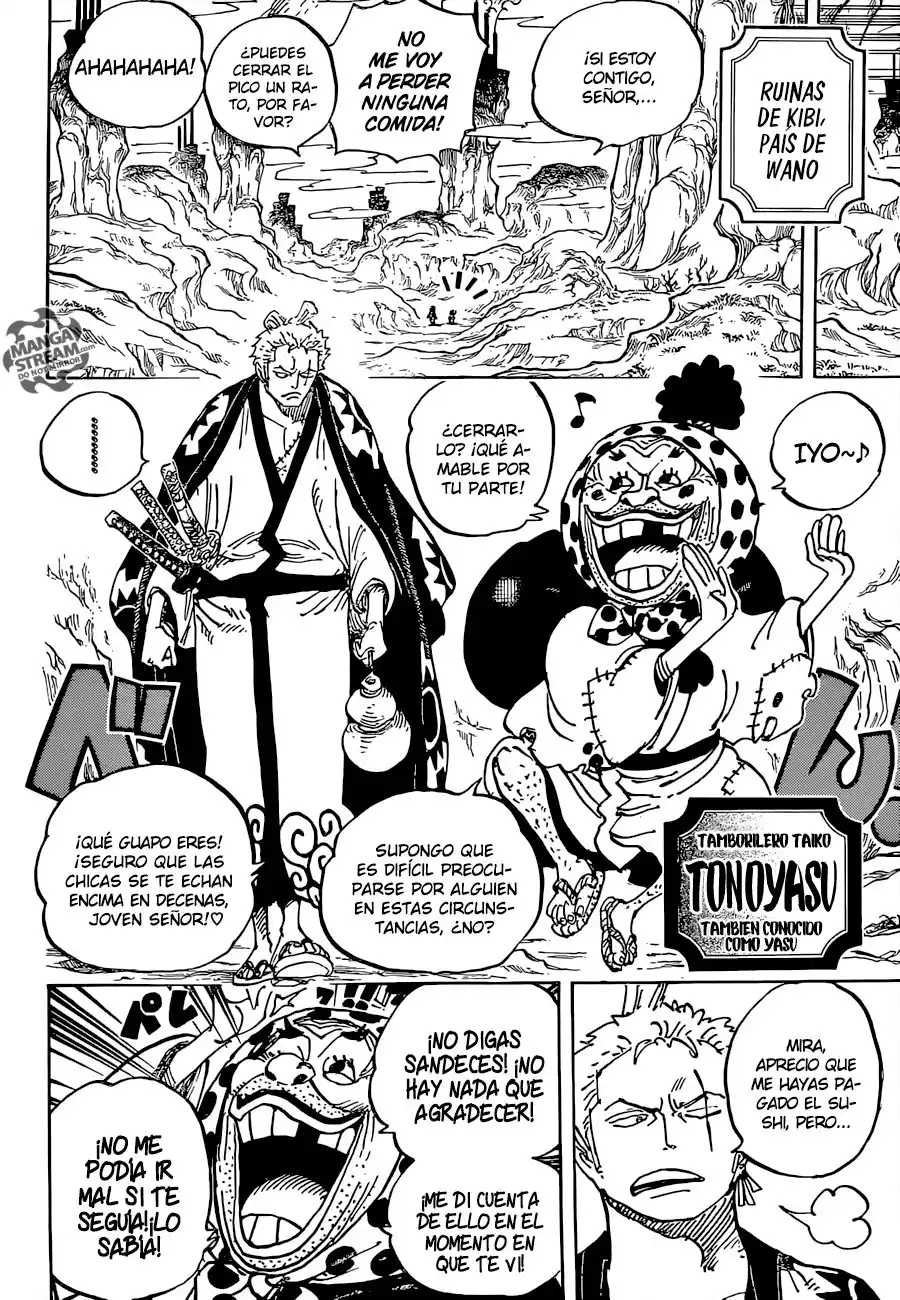 ONE PIECE Capitulo 929: Kurozumi Orochi, Shogun del país de Wano página 10