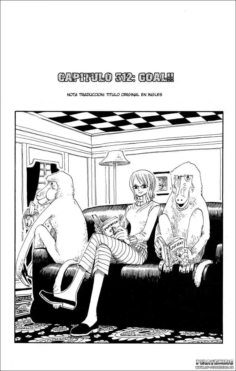 ONE PIECE Capitulo 312 página 1