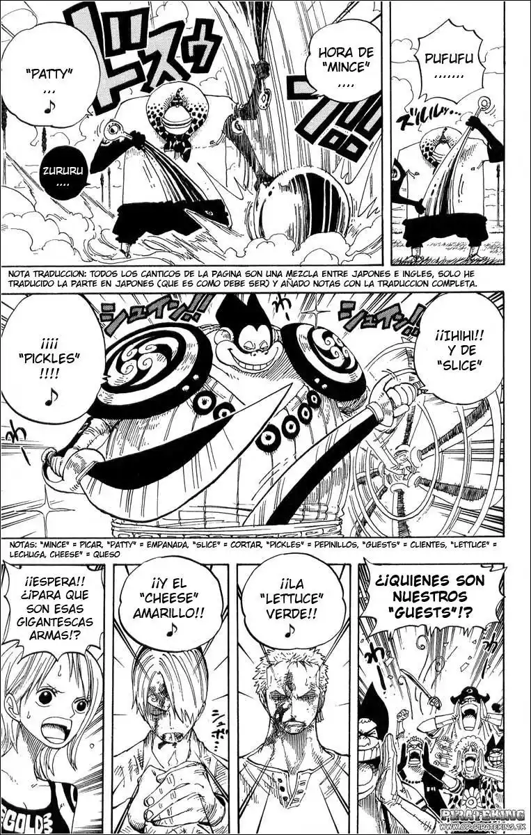 ONE PIECE Capitulo 312 página 5