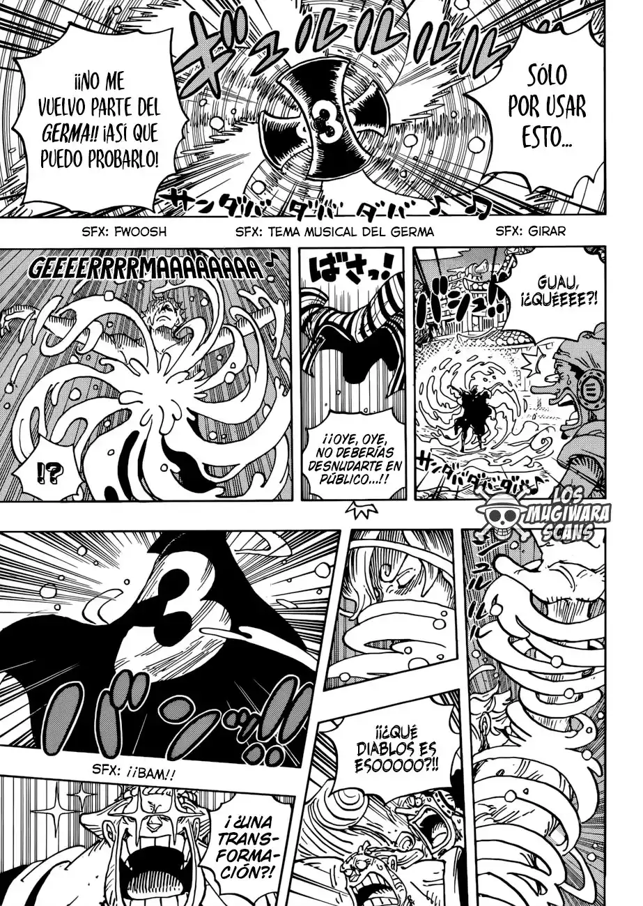 ONE PIECE Capitulo 931: Enmascarado O-Soba página 4