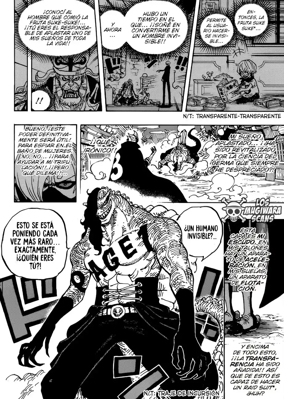 ONE PIECE Capitulo 931: Enmascarado O-Soba página 9