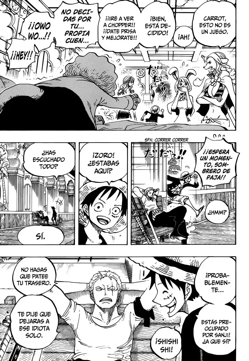 ONE PIECE Capitulo 815: Llévame contigo página 10