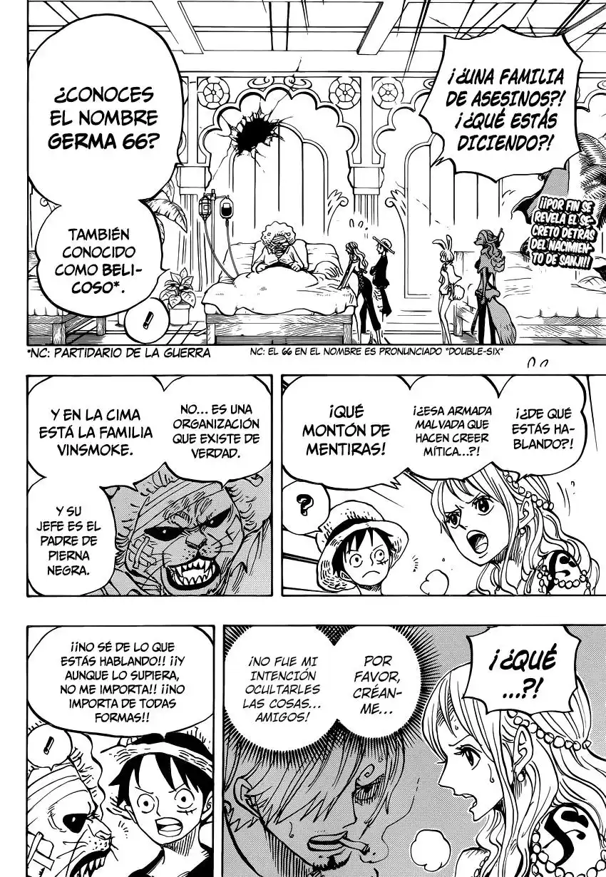 ONE PIECE Capitulo 815: Llévame contigo página 3