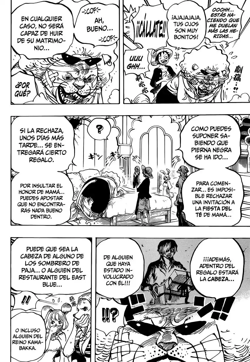 ONE PIECE Capitulo 815: Llévame contigo página 5