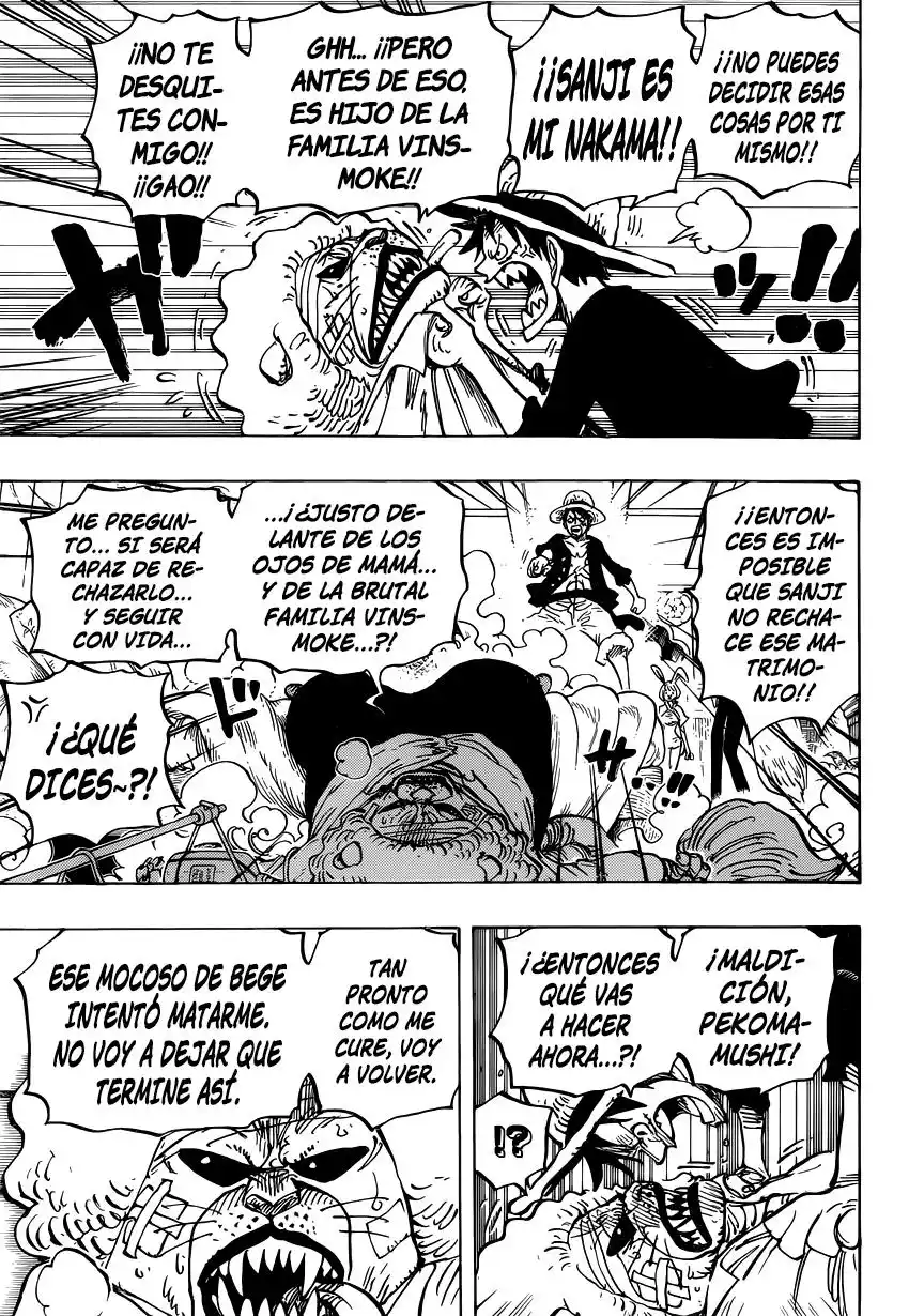 ONE PIECE Capitulo 815: Llévame contigo página 8