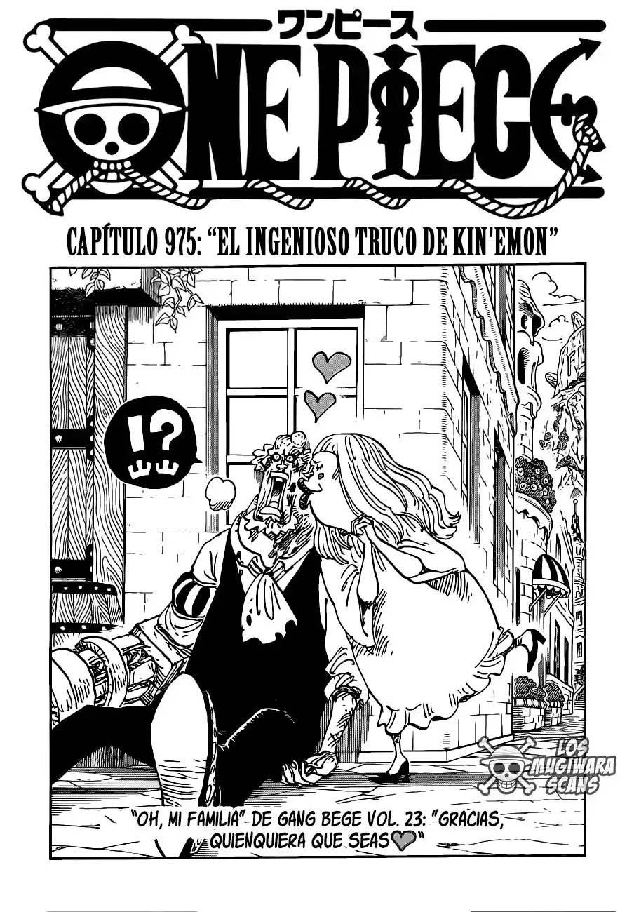 ONE PIECE Capitulo 975: El plan de Kinemon página 3