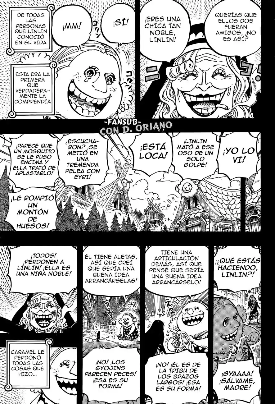 ONE PIECE Capitulo 866: Destructora nata página 10