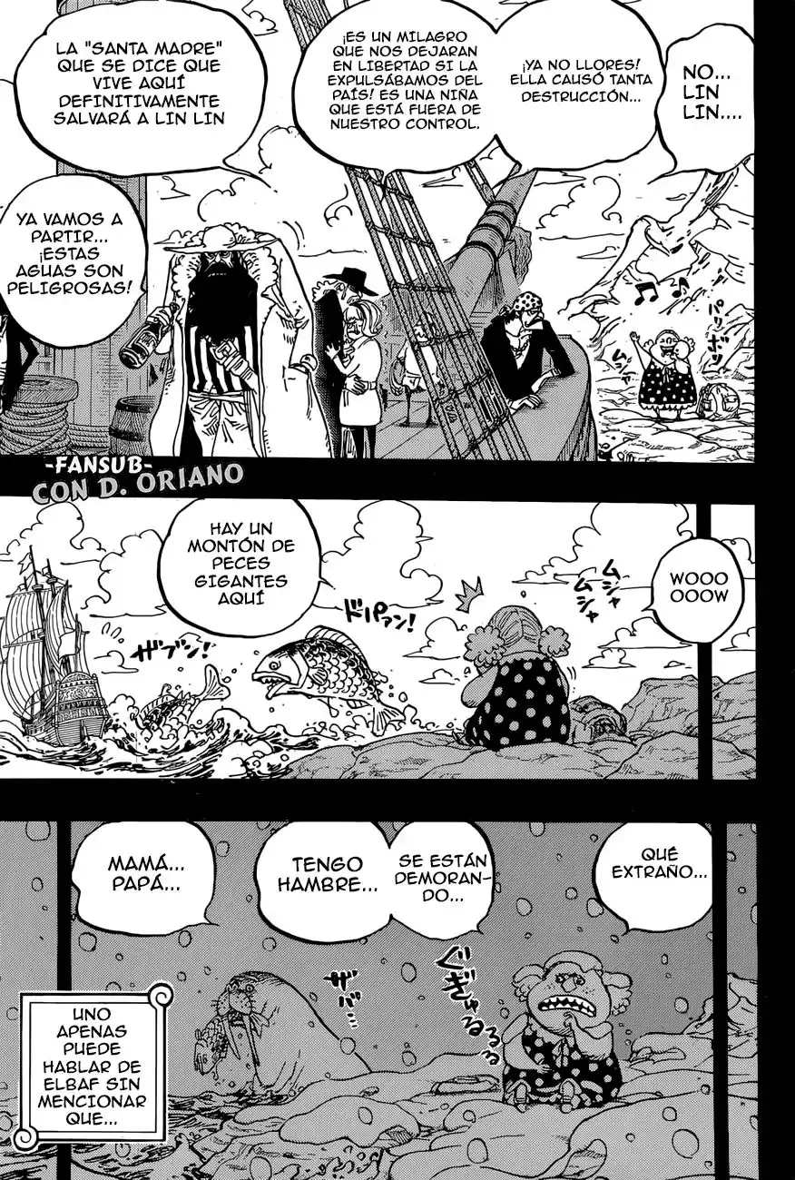 ONE PIECE Capitulo 866: Destructora nata página 4