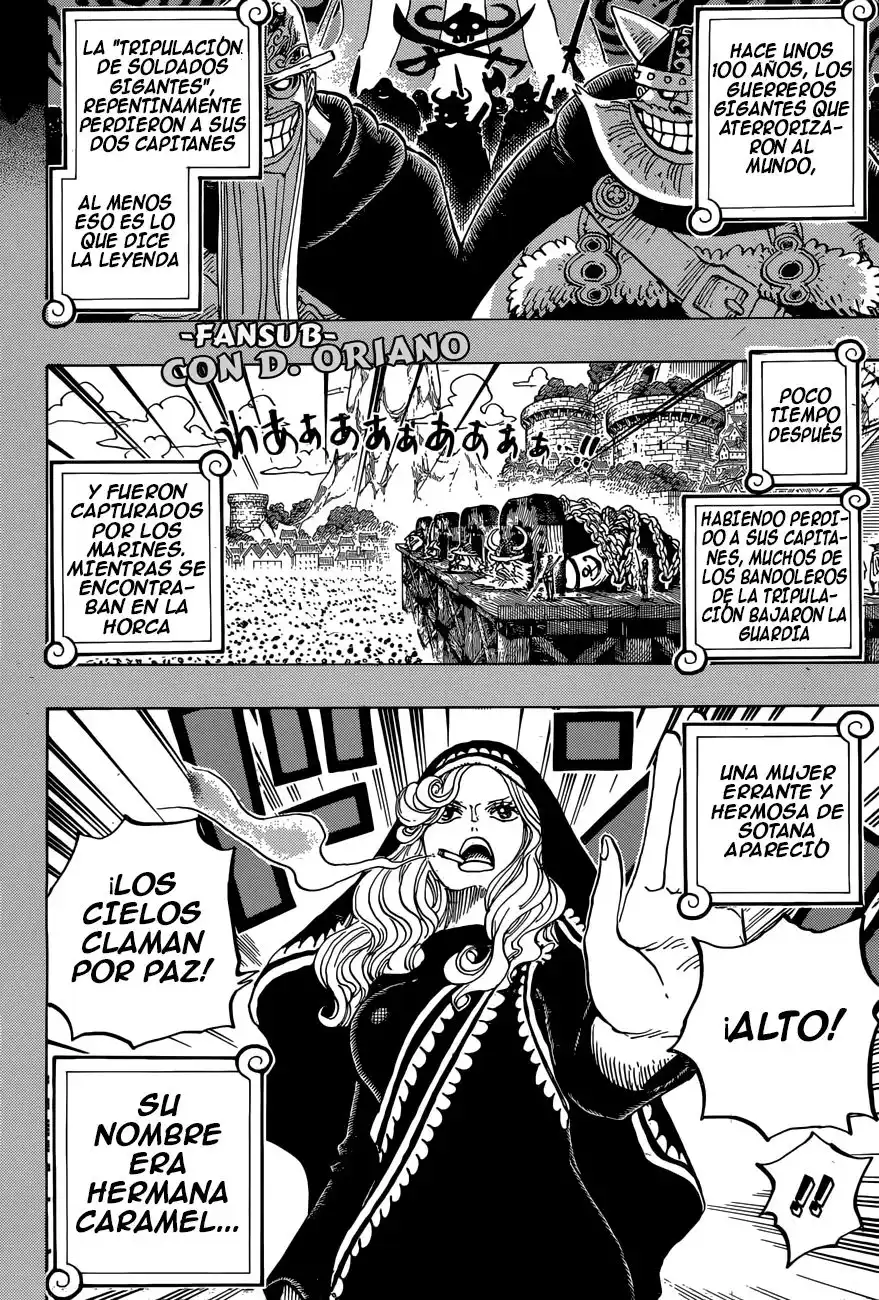 ONE PIECE Capitulo 866: Destructora nata página 5