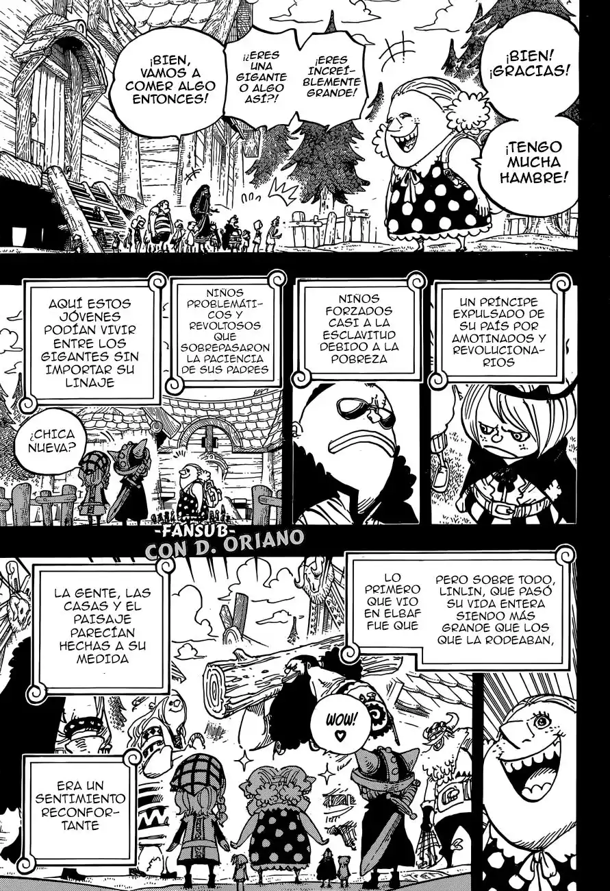 ONE PIECE Capitulo 866: Destructora nata página 8