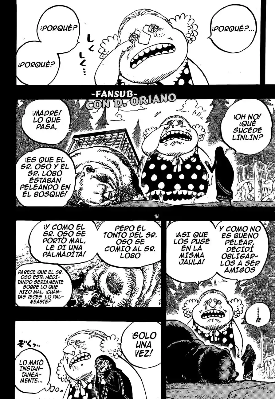 ONE PIECE Capitulo 866: Destructora nata página 9