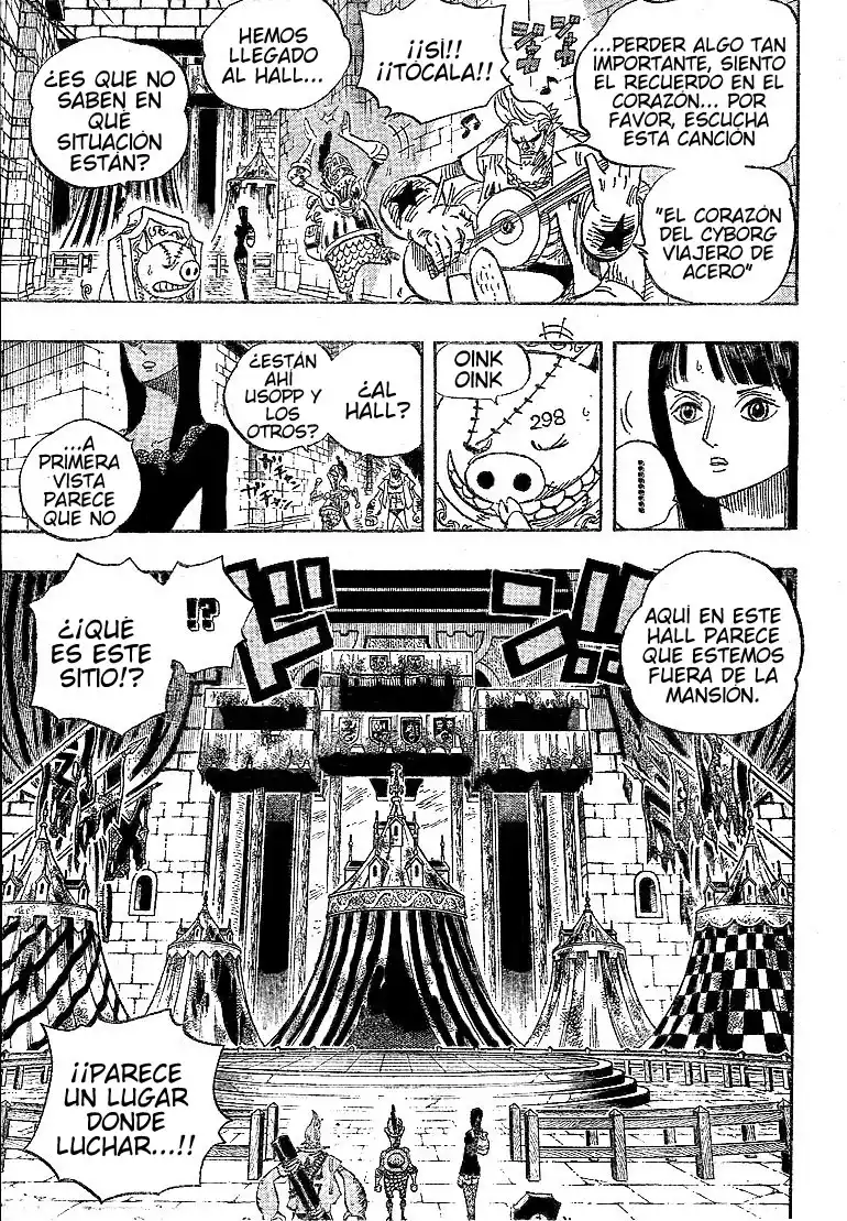 ONE PIECE Capitulo 452 página 3