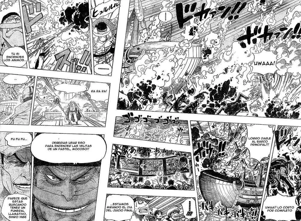 ONE PIECE Capitulo 554 página 6