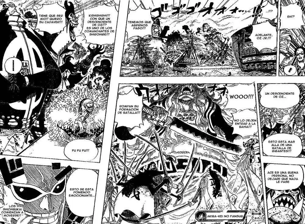 ONE PIECE Capitulo 554 página 8