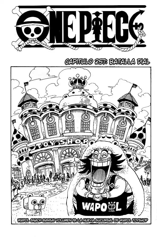 ONE PIECE Capitulo 257 página 1