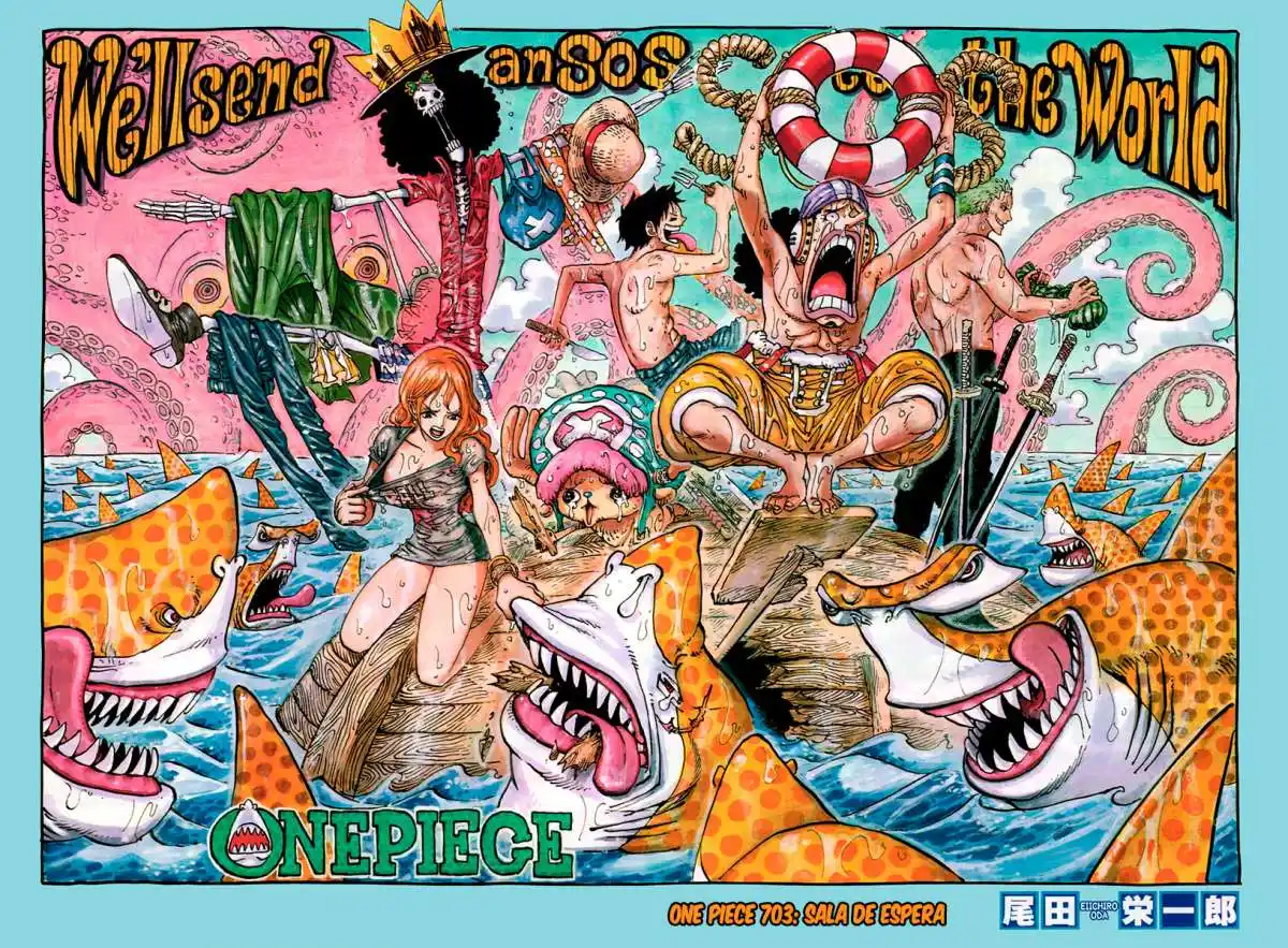 ONE PIECE Capitulo 703 página 3