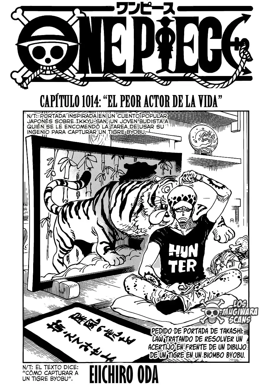 ONE PIECE Capitulo 1014.5 página 2