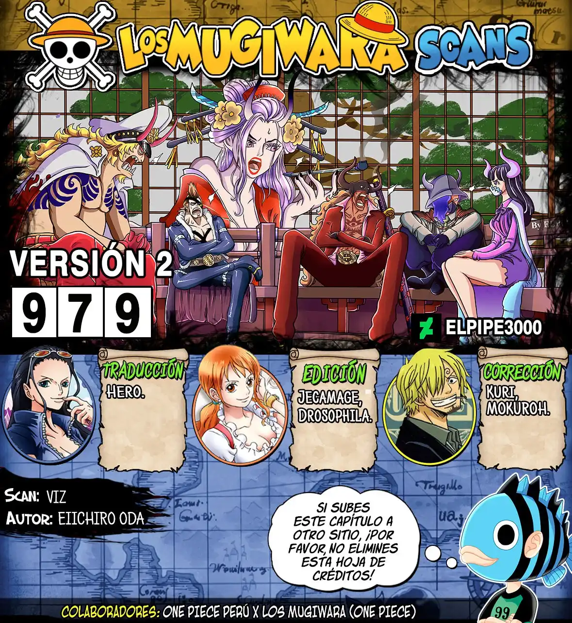 ONE PIECE Capitulo 979.5 página 1