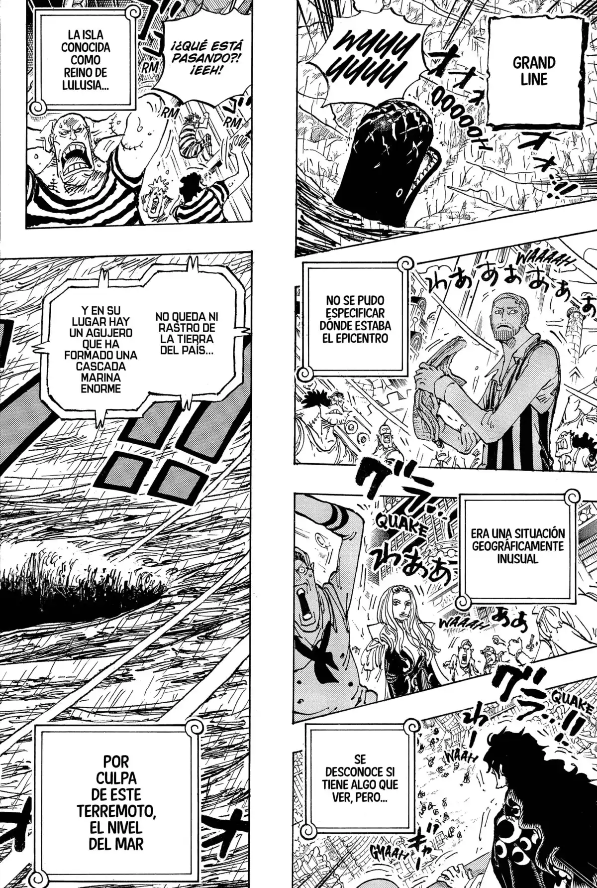 ONE PIECE Capitulo 1089: "El Incidente del Atrincheramiento" página 4