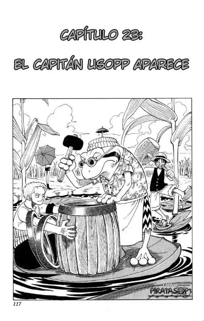 ONE PIECE Capitulo 23: "Aparece el Capitán Usopp" página 2