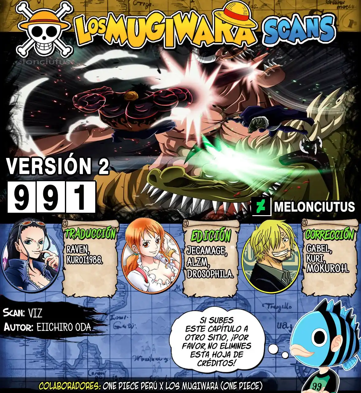 ONE PIECE Capitulo 991.5 página 1