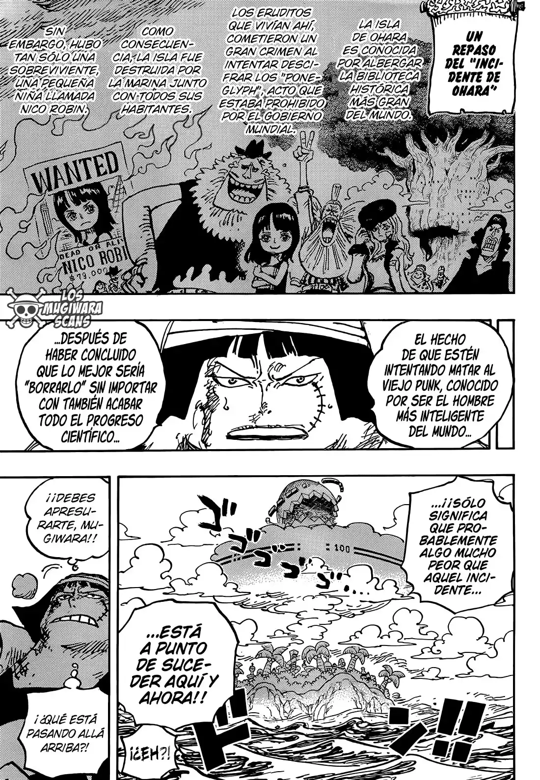 ONE PIECE Capitulo 1077: "Tuviste que Haberte dado Cuenta Antes" página 4