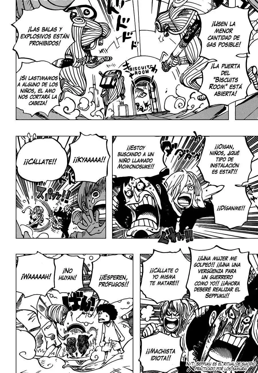 ONE PIECE Capitulo 658 página 5