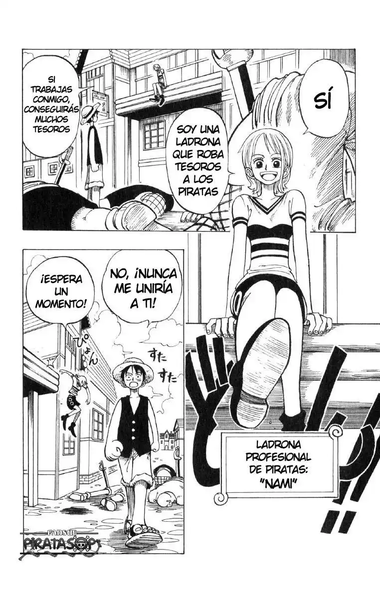 ONE PIECE Capitulo 9: "La Chica Demonio" página 7